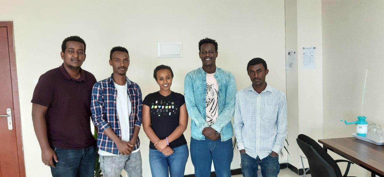 Interns Sponsored by Sweetopia and internship in Ethiopia
